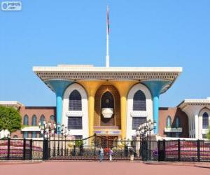 Puzzle Al Alam Palace, Μουσκάτ, Ομάν